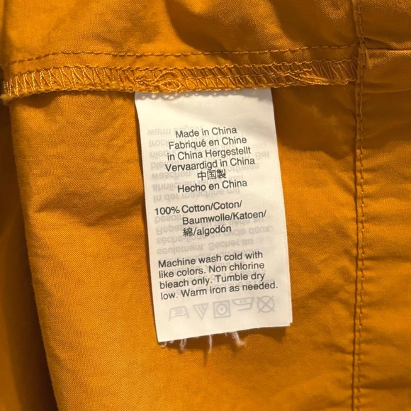 Madewell Size XL Square Neck Wide Bell Sleeves Swingy Boho Peasant Top - Picture 6 of 6